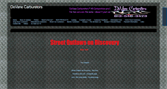 Desktop Screenshot of devanecarbs.com